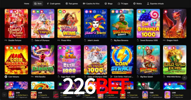 Login rápido no app 226bet